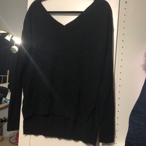 George off the shoulder long sleeve top